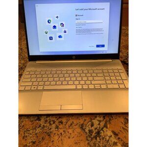 HP Laptop Model 15t-dw200. Used Reset Laptop Computer